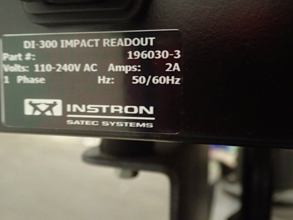 Satec System/ Instron Perdulum Tester