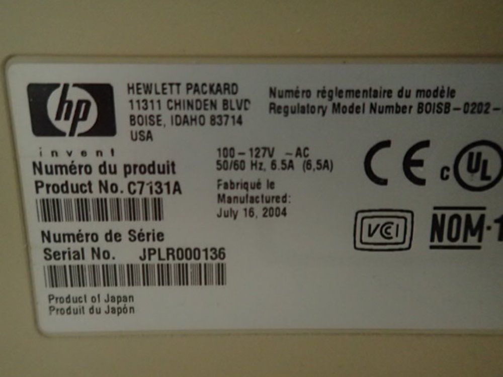 Hewlett -packard Laser Jet Printer