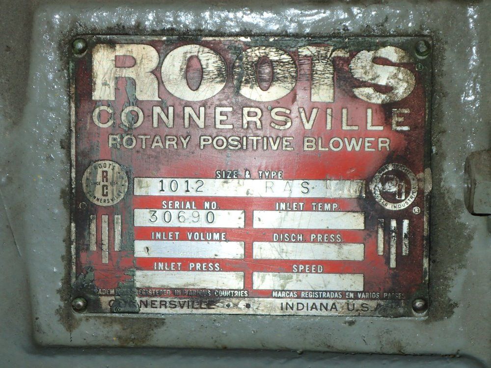Roots Connersville Rotary Positive Blower