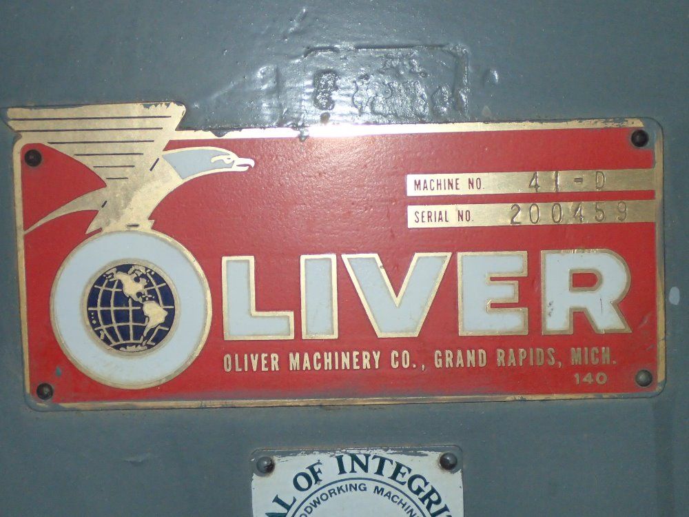 Oliver Machinery Co. Disc Sander