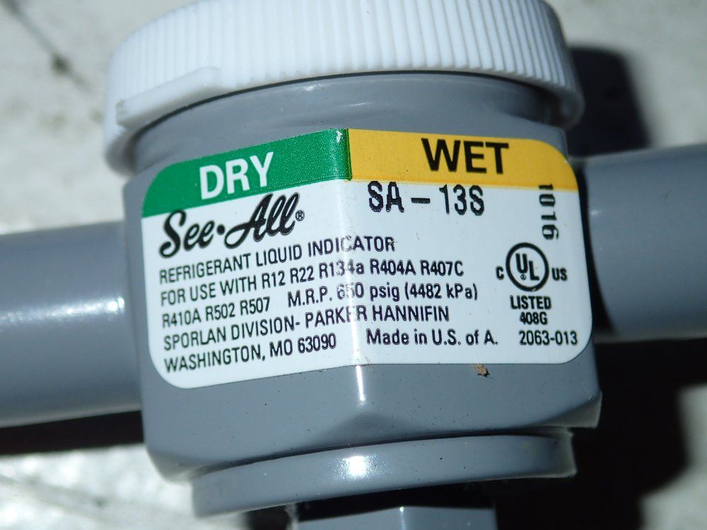 Sec All Refrigerant Indicators