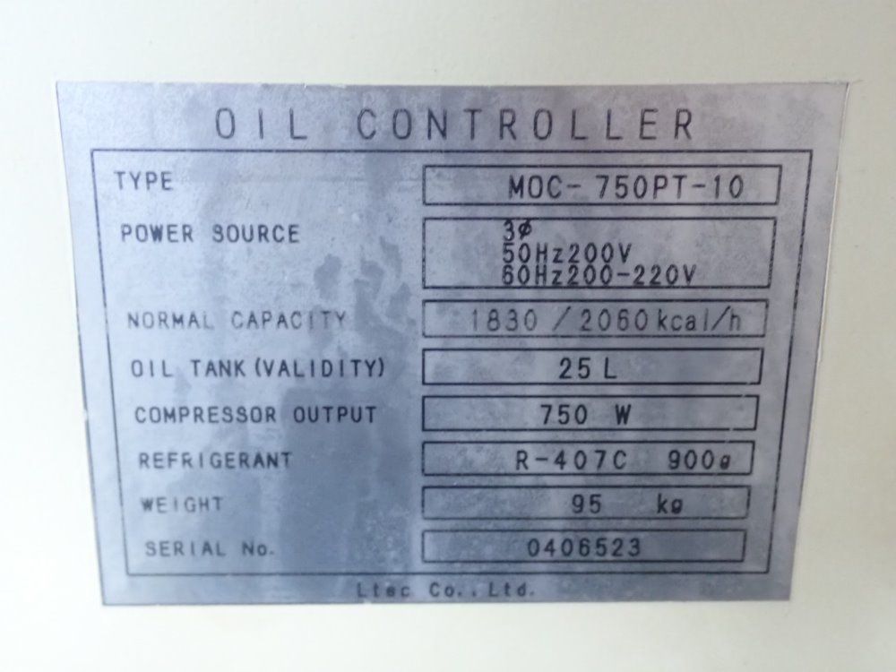 Ltec Co Oil Conttroller