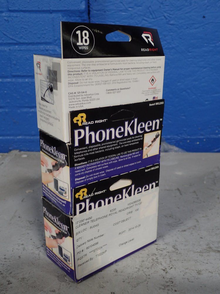 Phone Kleen Antibacterial Wipes