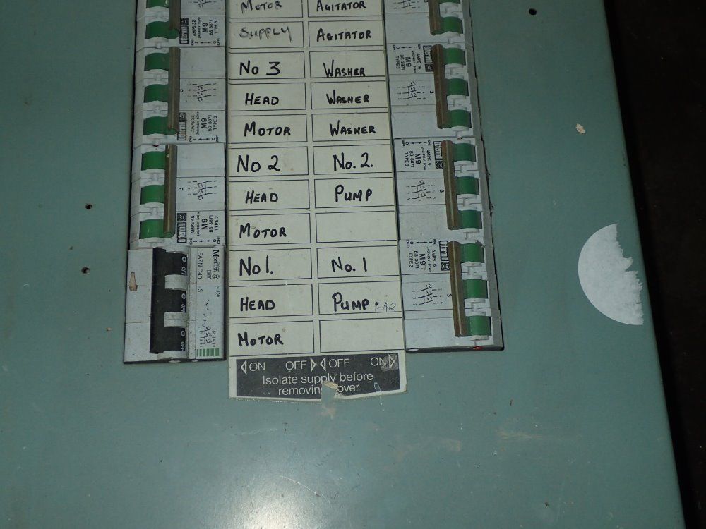 Waestinghouse Panel Board