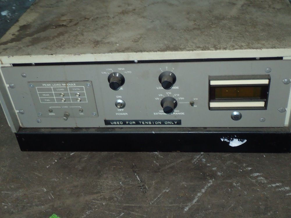 Instron Peak Load Module