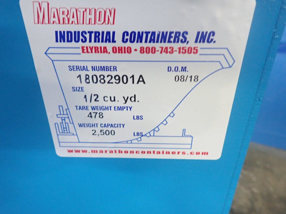 Marathon Industrial Containers Self-dumping Hopper
