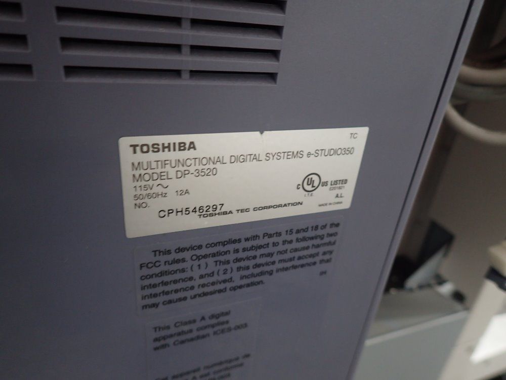 Toshiba Fax Machine