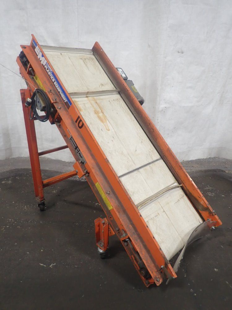 Emi Plastics Incline Belt Conveyor