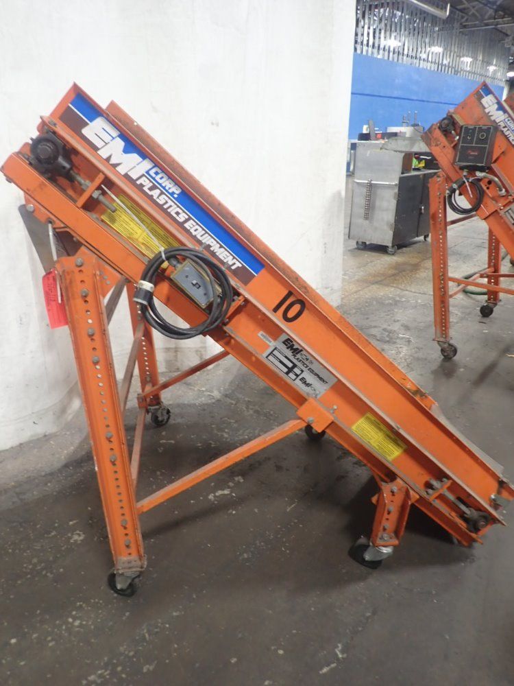 Emi Plastics Incline Belt Conveyor