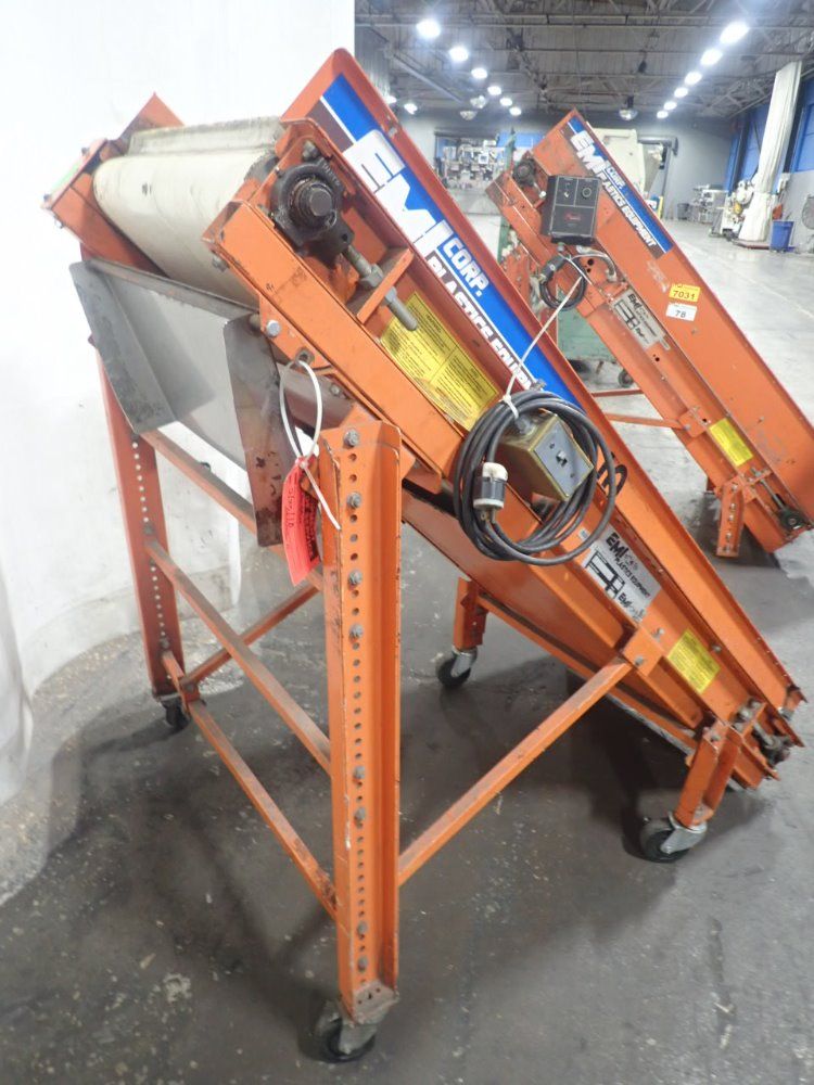Emi Plastics Incline Belt Conveyor