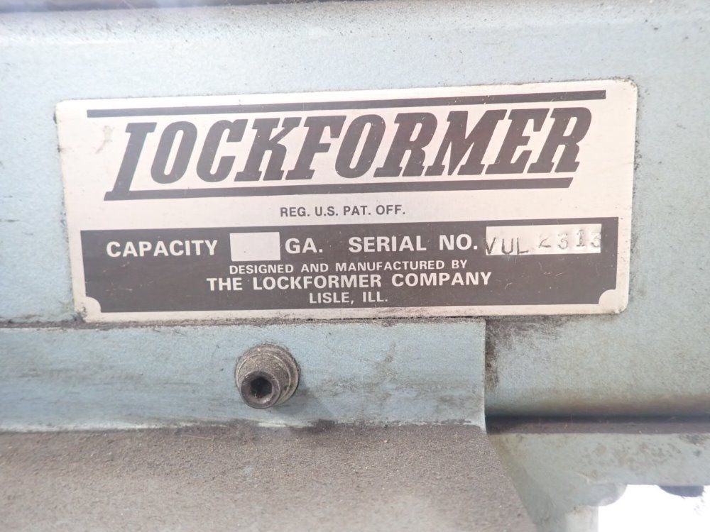 Lockformer Plasma Table