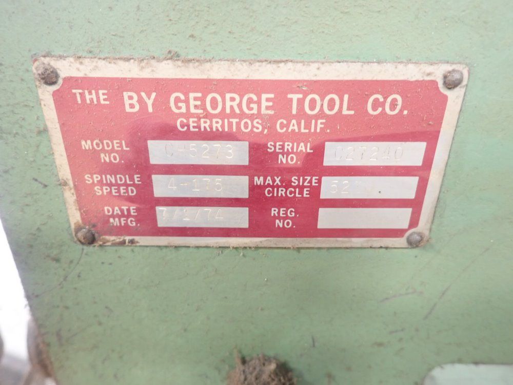 By George Tool Circle Shear