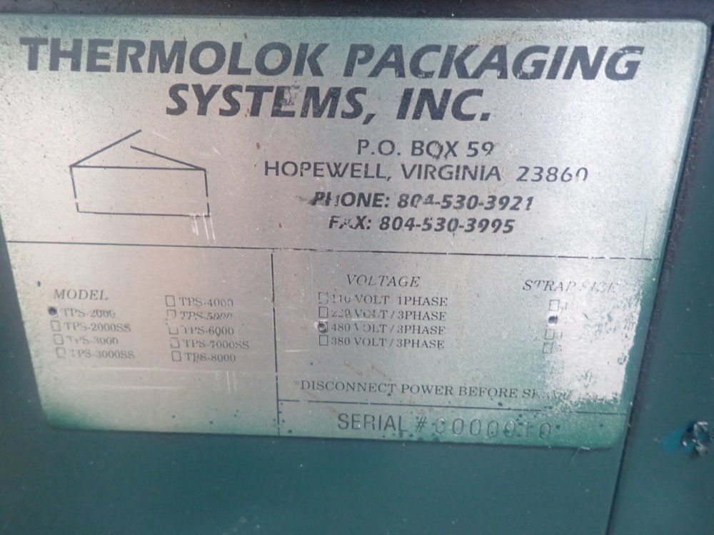 Thermolock Banding Machine