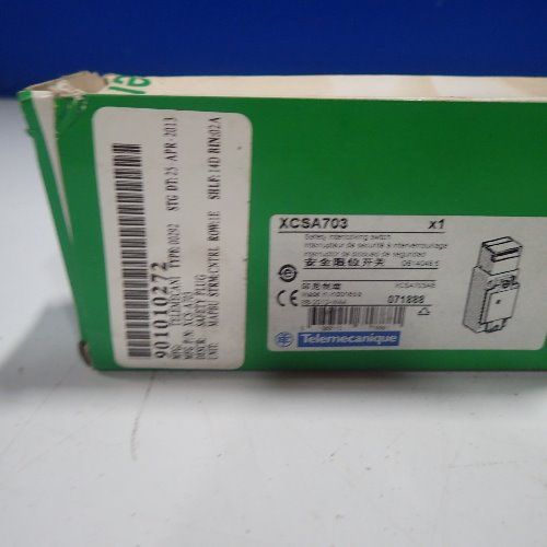 Telemecanique 2 Telemecanique, Xcsa703, Safety Interlocking Switches - Xcsa703