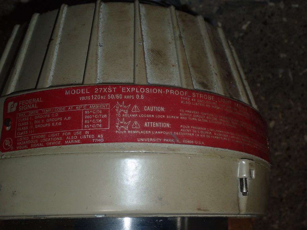 Federal Signal Strobe Light