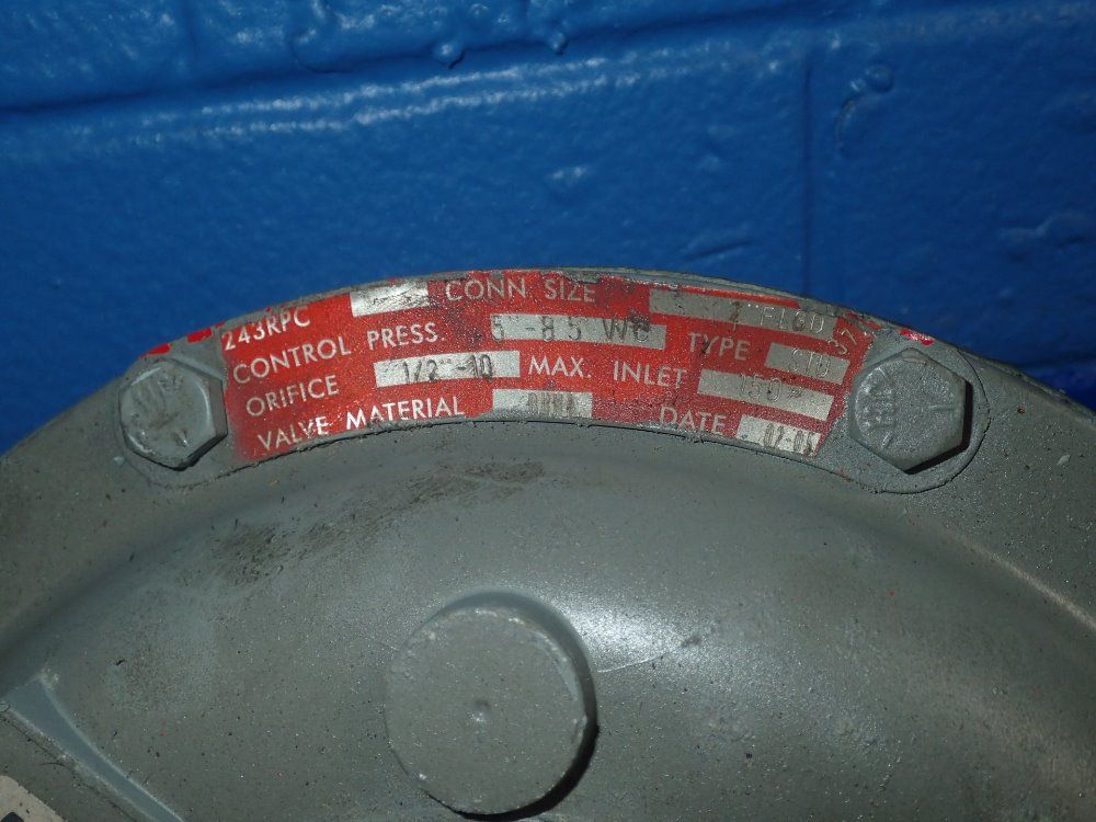 Sensus Regulator Vavle