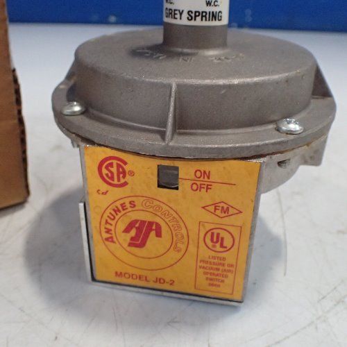 Antunes Controls Jd-2 Pneumatic Pressure Switch, Grey Spring - Jd-2