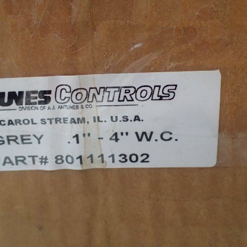 Antunes Controls Jd-2 Pneumatic Pressure Switch, Grey Spring - Jd-2