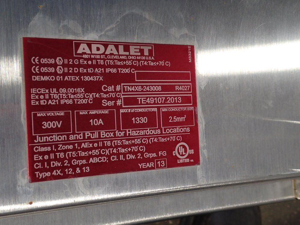 Adalet S.s Electrical Enclosure