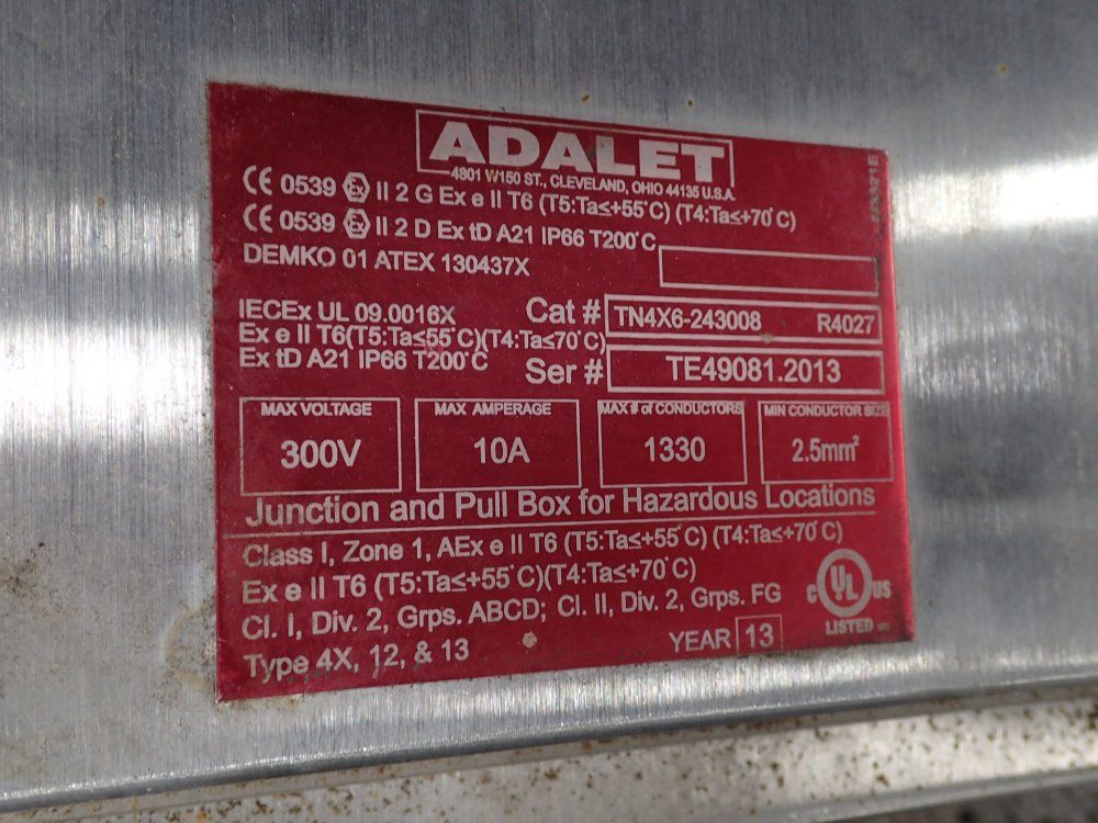 Adalet S.s Electrical Enclosure