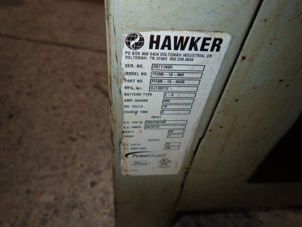 Hawker Battery Charger