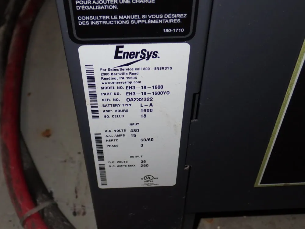 Enersys Battery Charger