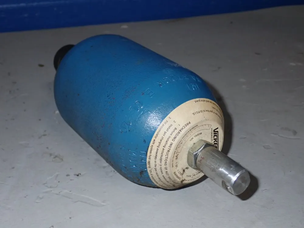 Vickers Hydraulic Accumulator