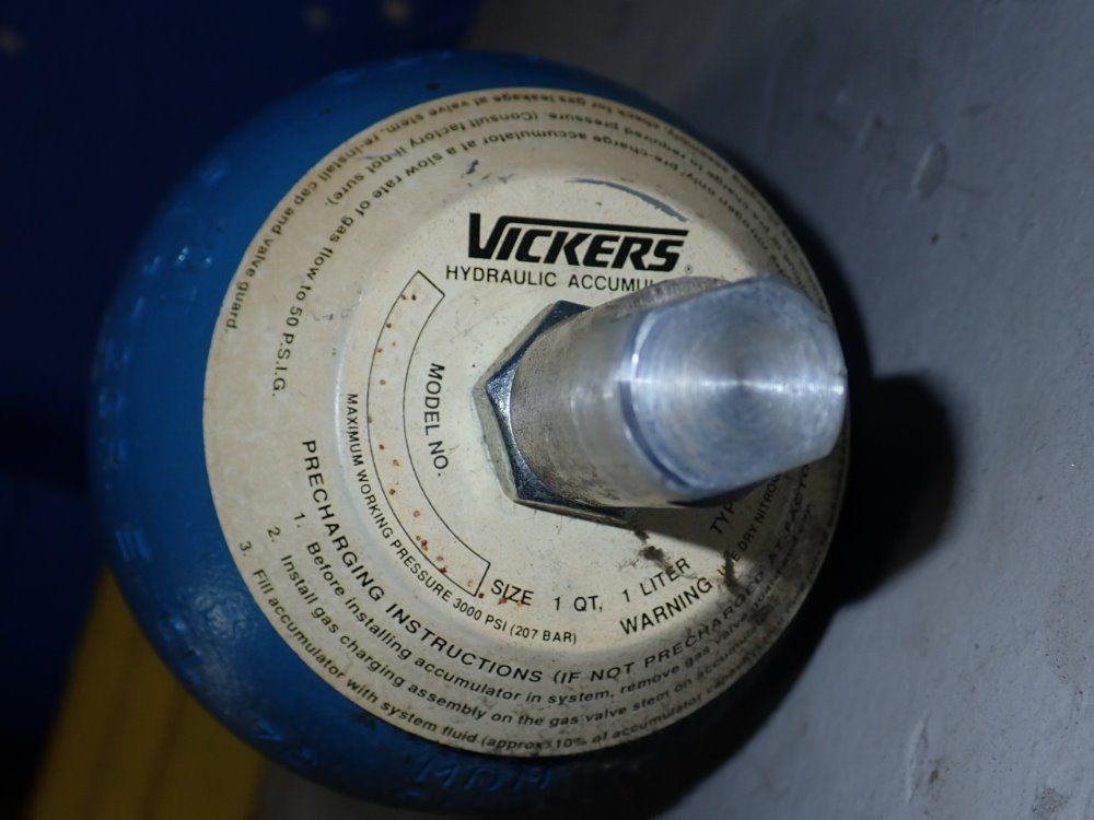 Vickers Hydraulic Accumulator
