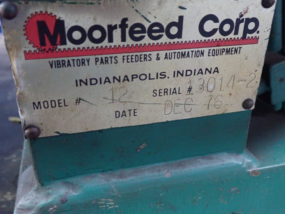 Moorfeed Vibratory Bowl