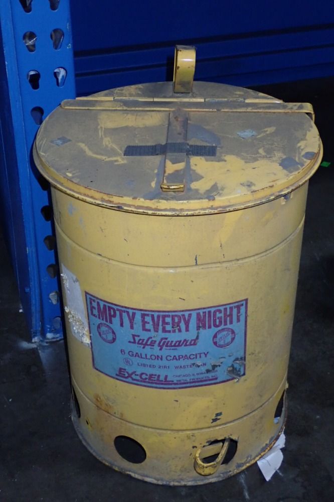 Ex-cell Oily Waste Can