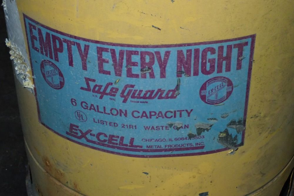 Ex-cell Oily Waste Can
