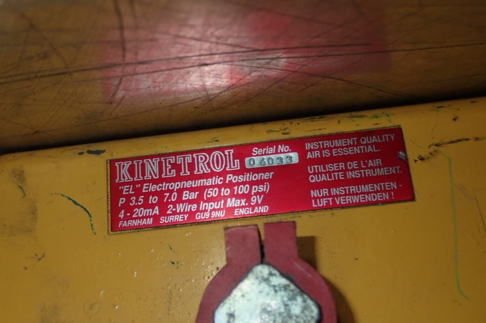 Kinetrol Pneumatic Actuator