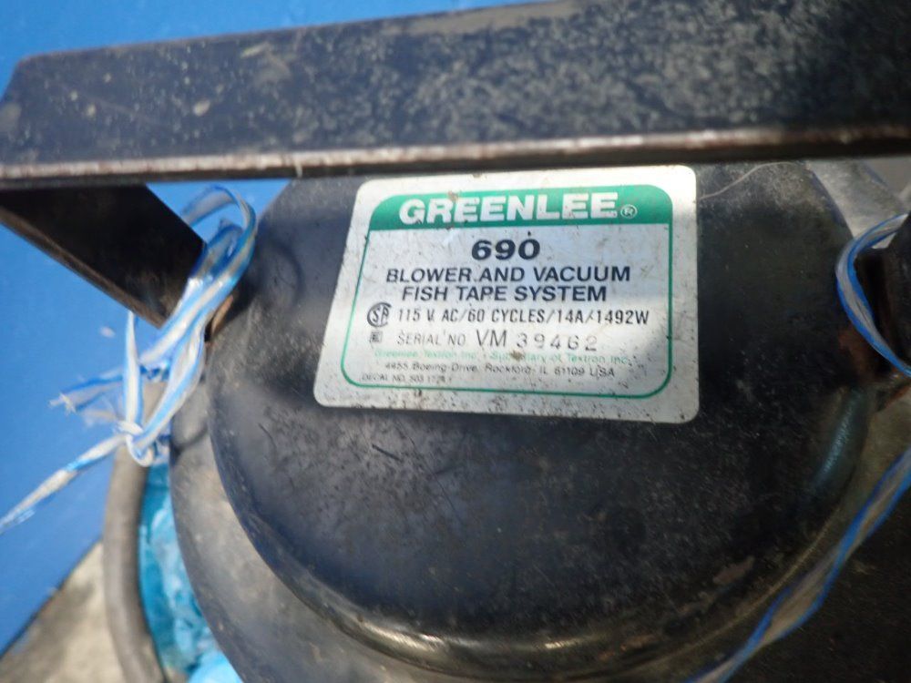 Green Lee Vacuum/blower Fish Tape System