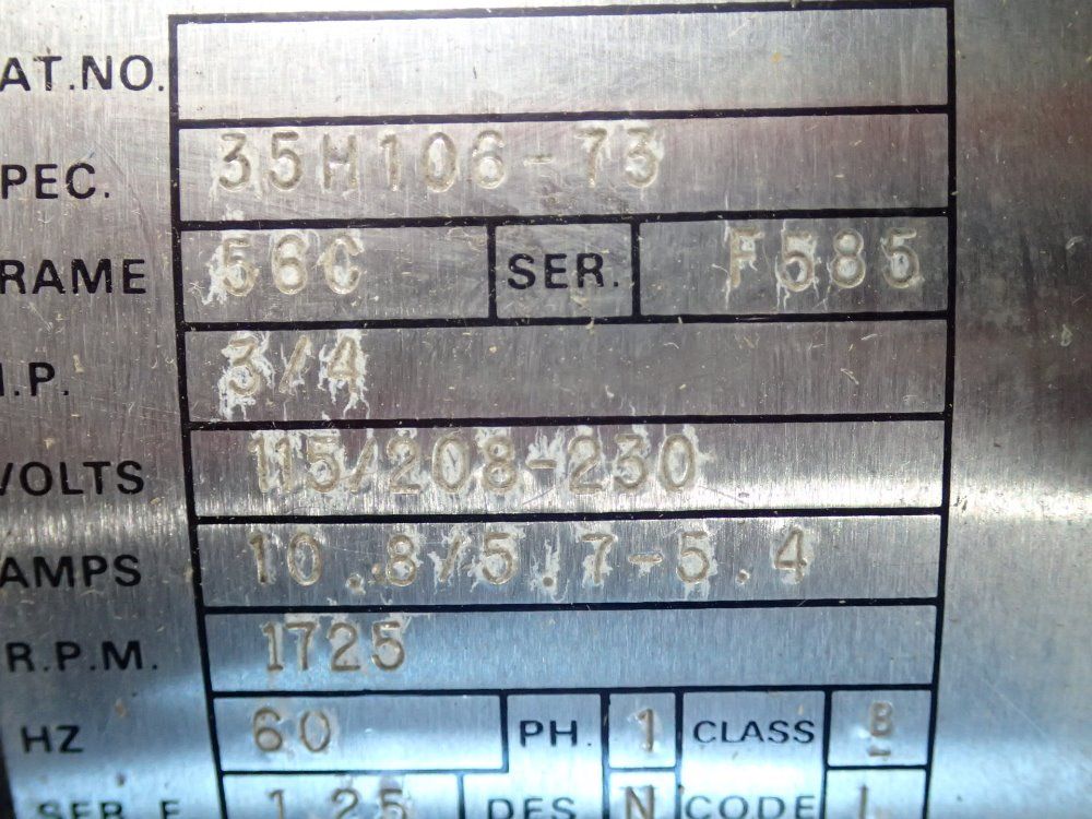 Pfeiffer Balzers Vacuum Pump