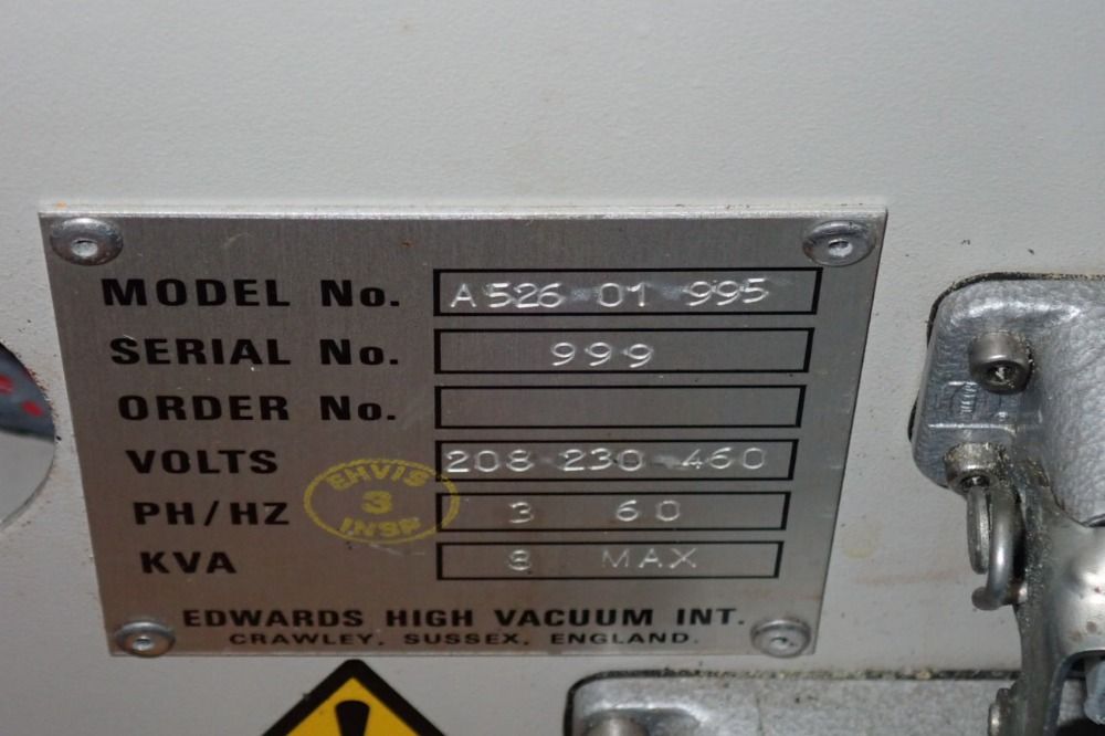 Edwards Portable Dual Vacuum Pump Unit