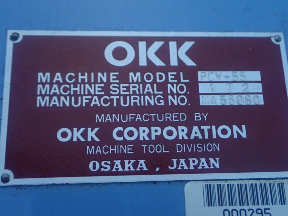 Okk Cnc Vmc