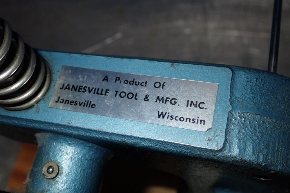 Janesville Tool & Mfg. Manual Press