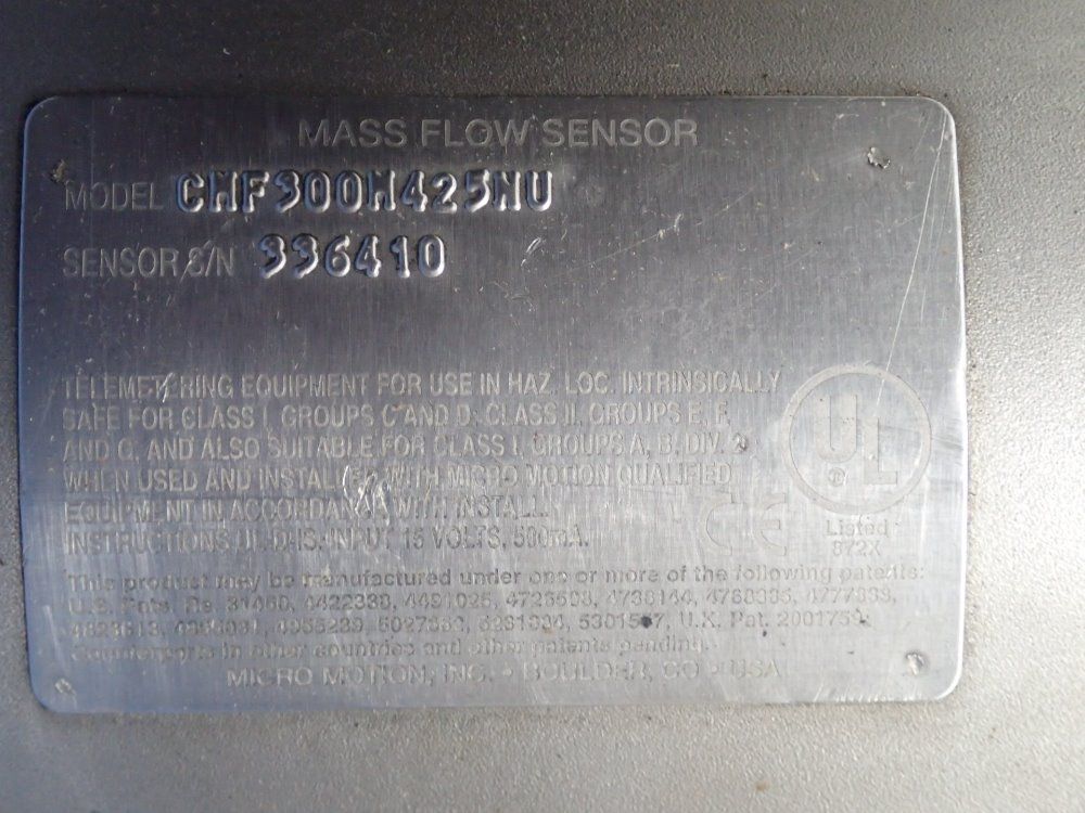 Micro Moton Mass Flow Sensor