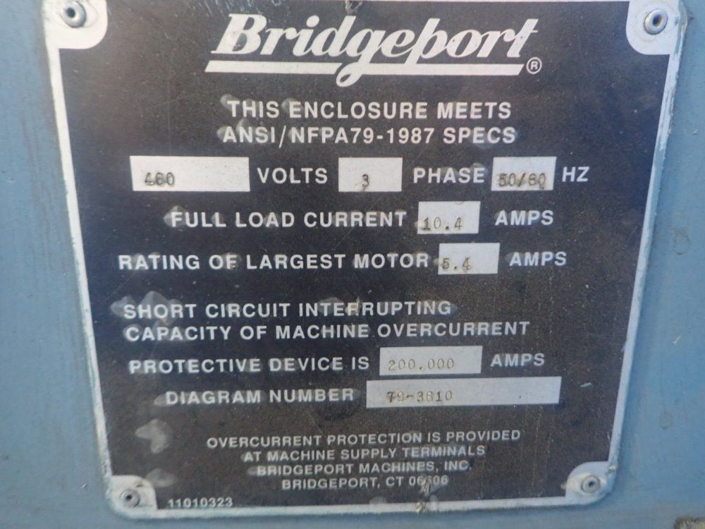 Bridgeport Cnc Vertical Mill
