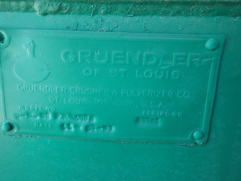 Gruendler Crusher/pulverizer