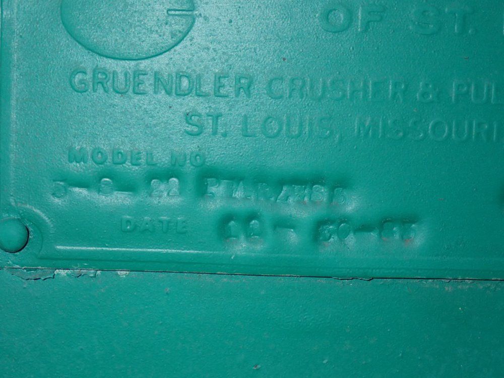 Gruendler Crusher/pulverizer