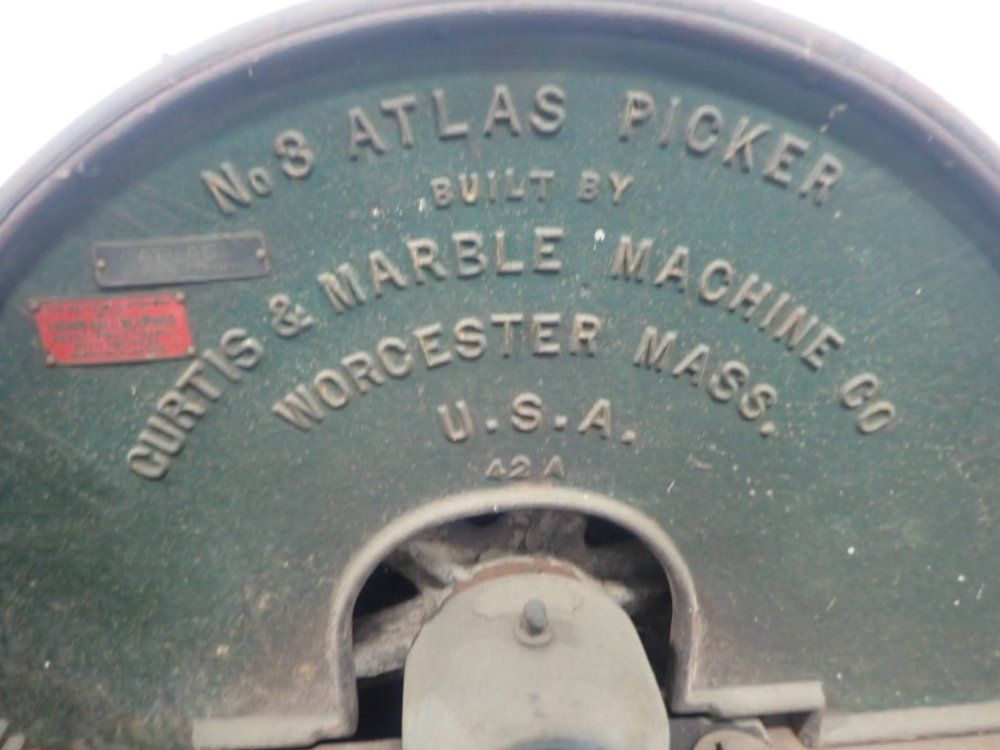 Curtis & Marble Machine Atlas Picker