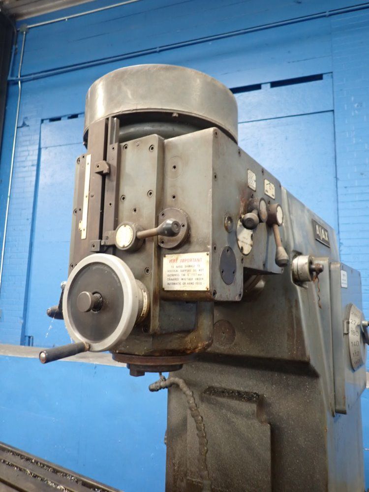 Ajax 14" X 70" Vertical Mill