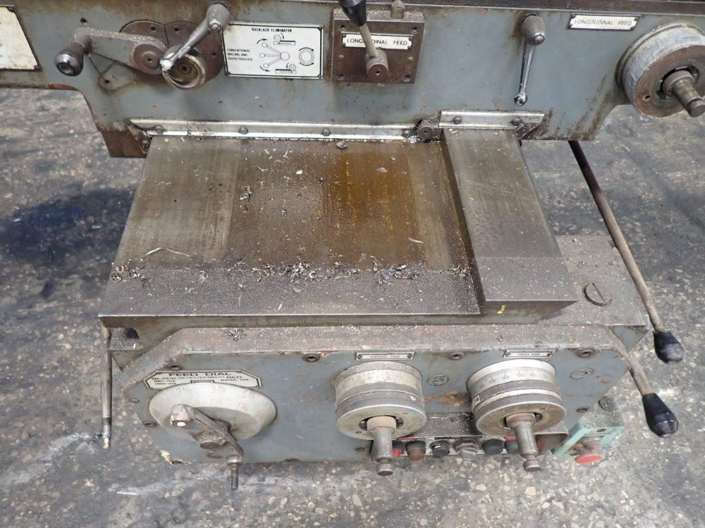 Ajax 14" X 70" Vertical Mill