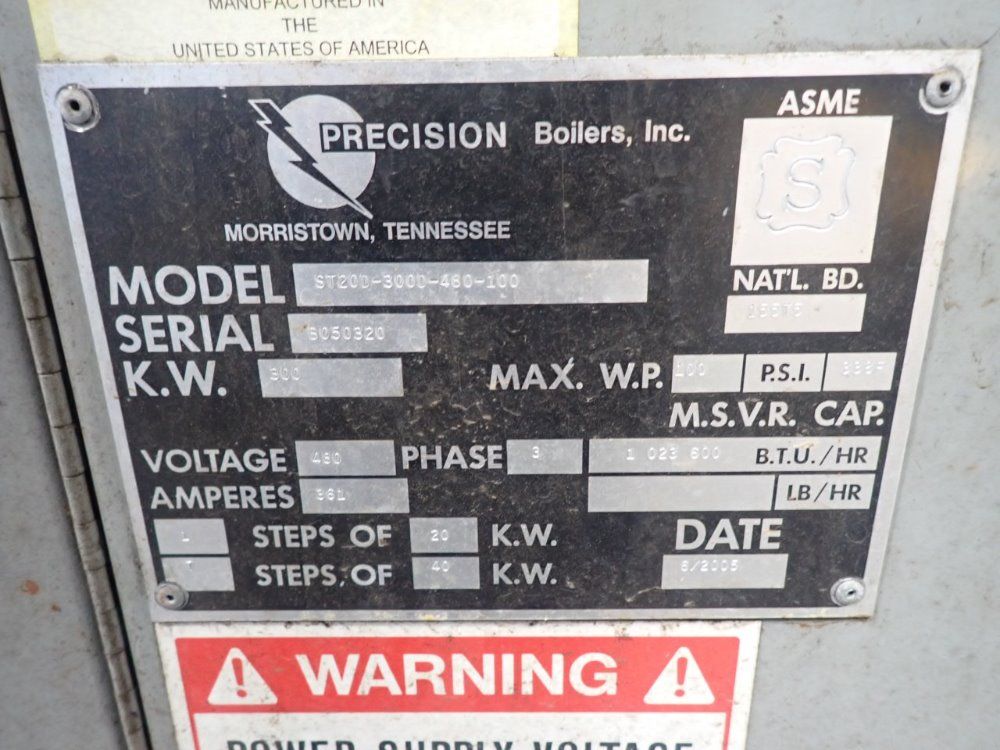 Precision Boilers Boiler