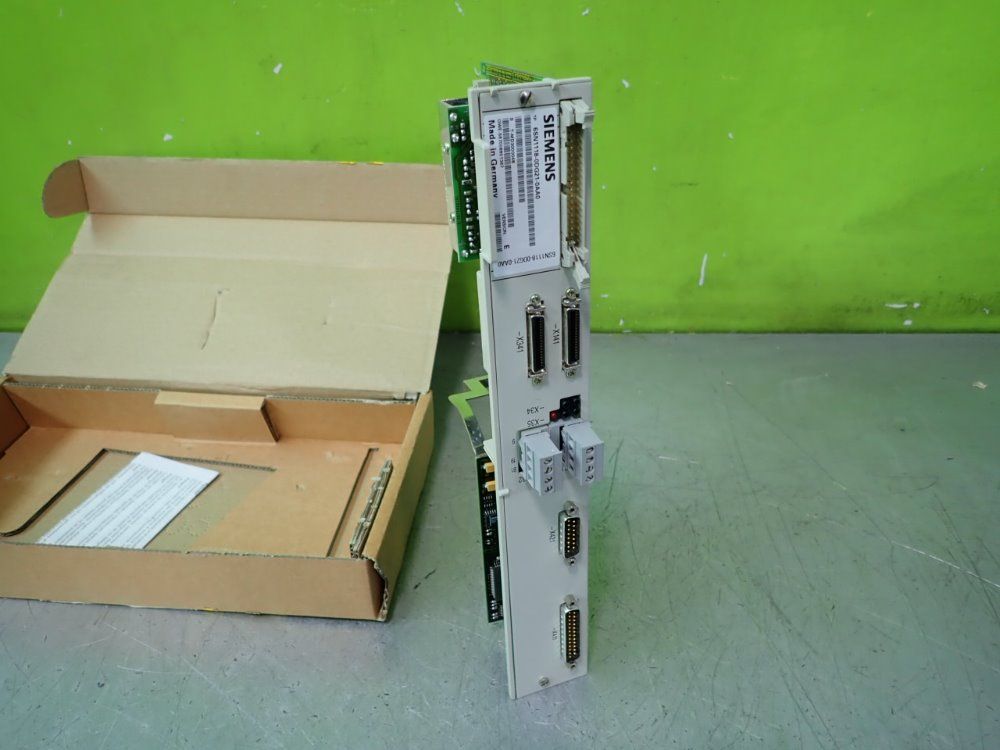 Siemens Siemens 6sn11180dh210aa0 Control Module 