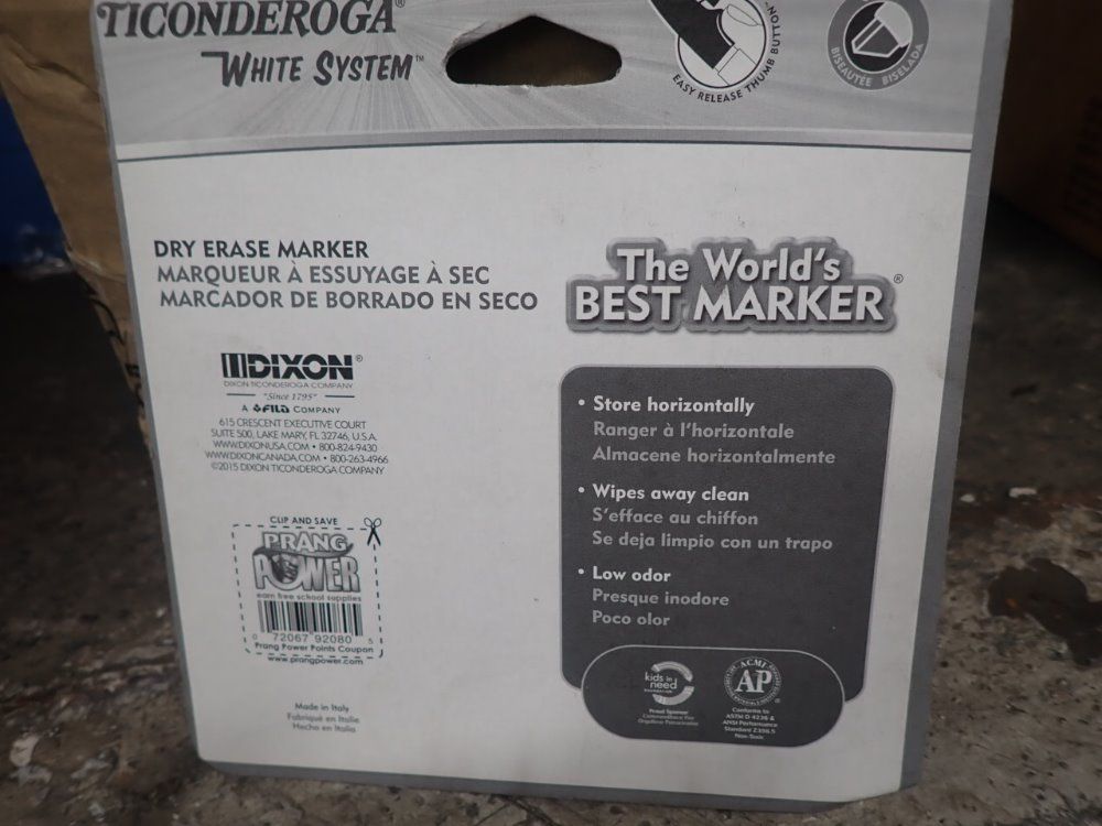 Ticonderoga Dry Erase Markers