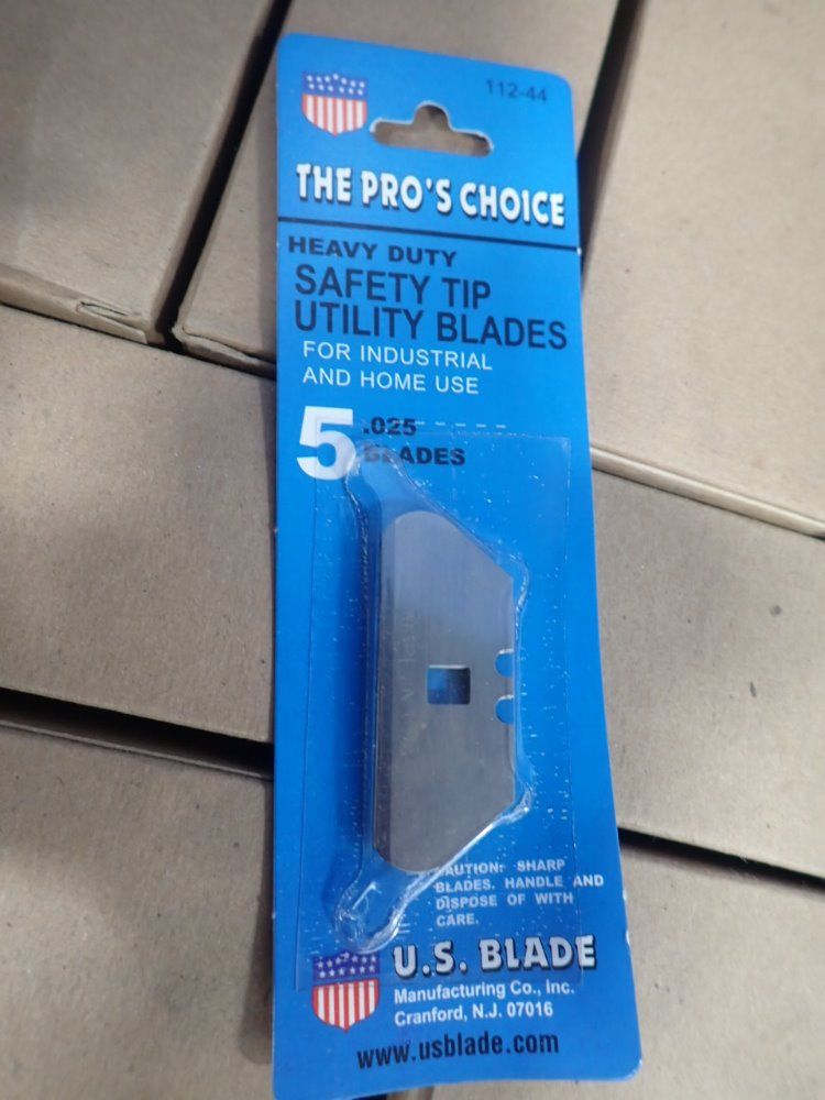U.s. Blade Safety Tip Utility Blades