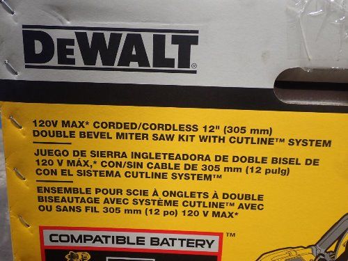 Dewalt Cordless Miter Saw - Dhs716at2