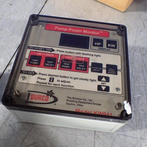 Durco Pump Power Monitor